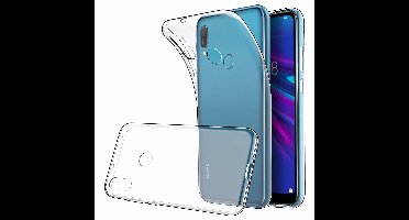 Ntech Hoesje Geschikt voor Huawei Y6 2019 Transparant Hoesje / Crystal Clear TPU Case