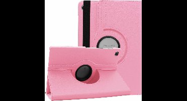 Hoes Geschikt voor Samsung Galaxy Tab S5e Draaibare Hoes - Ntech - Licht Roze