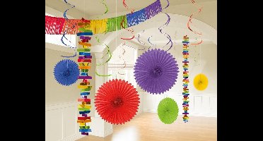 Amscan Feestdecoratieset Multicolour 18-delig