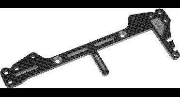 Team Corally - Rear Brace SSX-12 - Longitudinal - Graphite 2.5mm - 1 pc