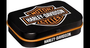 Harley-Davidson - Pepermunt - Metalen Blikje - Mint Box 6 x 4 cm