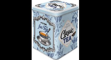 Nostalgic Art - Classic Tea - 3D Design Metalen Theedoosje