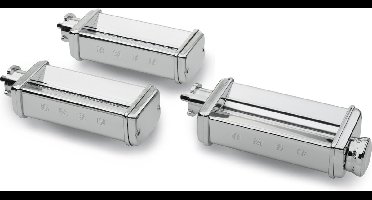 SMEG SMPC01 – Pastaroller & Snijset – 3-delig – Voor SMEG Keukenmachine – RVS