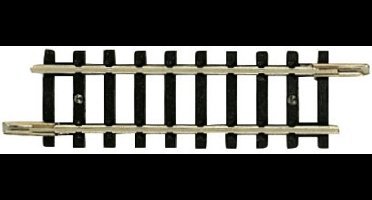 N Fleischmann rails (zonder ballastbed) 22205 Rechte rails 50 mm 12 stuk(s)