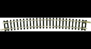 N Fleischmann rails (zonder ballastbed) 22227 Gebogen rails 15 ° 480 mm 12 stuk(s)