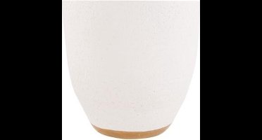 Bloempot Irregular Wit 24x24xh24cm Rondaardewerk