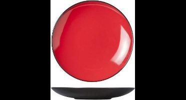 Finesse Red Dessert Plate D21.5cm