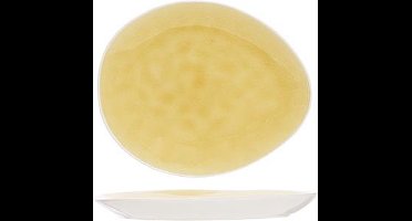 Spirit Mustard Dinner Plate Ov.19.5x16.5cm