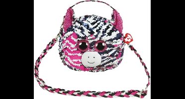 Ty Plush - Sequin Purse - Zoey the Zebra (TY95130)
