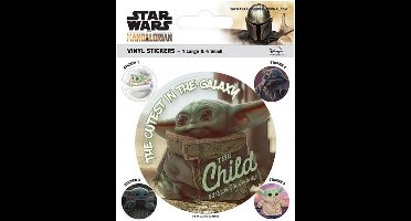 Star Wars The Mandalorian Stickers Set (Multicoloured)