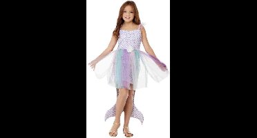 Smiffys - Seashell Mermaid Kinder Kostuum - Kids tm 12 jaar - Paars