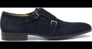 Giorgio Amalfi Schoen Monk Strap Navy - Maat 44 - Heren - Nette schoenen
