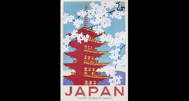Japan Railways Blossom Poster 61x91.5cm