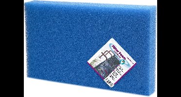 Velda Filterschuim Gemiddeld Vt 100 X 50 X 5 Cm Foam Blauw