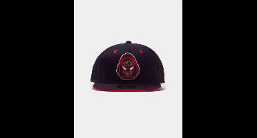 Marvel SpiderMan Snapback Pet Miles Badge Zwart