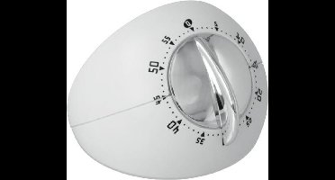 Metaltex Kookwekker Sinatra Design Rvs Wit/chroom