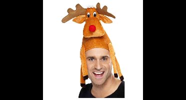 Dressing Up & Costumes | Costumes - Christmas - Reindeer Hat, Sat On Your Head