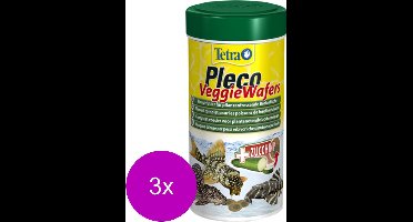 Tetra Pleco Wafer - Vissenvoer - 3 x 250 ml