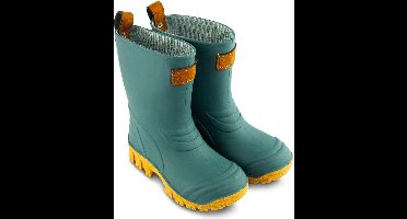 Regenlaars Gevavi Boots | 401N Kinderlaars Sebs | Maat 34 | Groen/Beige