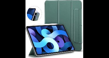 ESR - iPad Air 2020 hoes - 10.9 inch - Magnetische iPad Cover - Tri-Fold Case - Auto Wake Functie - Groen
