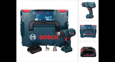 Bosch GHG 18V-50 Professional accu-heteluchtpistool 18 V 300 °C / 500 °C + 1x ProCORE accu 4,0 Ah + L-Boxx - zonder oplader