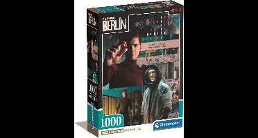 Clementoni - Puzzel - 1000 Stukjes - La casa de papel Berlijn - Puzzel Voor Volwassenen