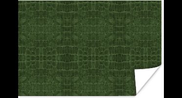 Poster Leer - Structuur - Dierenhuid - 30x20 cm