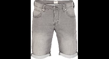 Mustang Heren Short Broeken Chicago Real X regular/straight Fit Grijs W 36 Volwassenen Korte Jeans Broek Bermuda