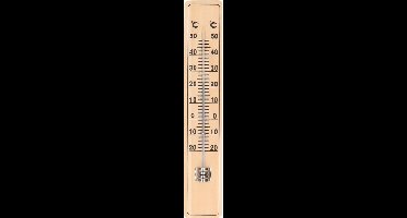 Hendrik Jan - Buitenthermometer - Min/Max - Beukenhout - 20 cm