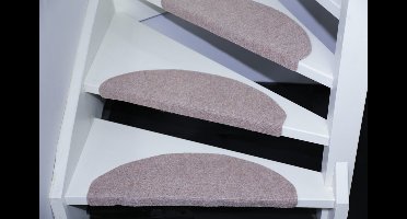 Trapmatten Borneo- 65x21x4 cm- Beige- 15 stuks