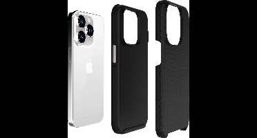 Just in Case hoesje geschikt voor Samsung Galaxy A35 Hoesje - Drop Protection - Armor Case - Zwart