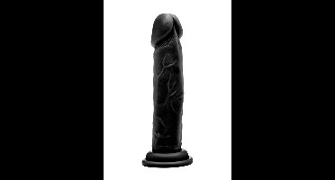 RealRock Realistische Dildo met Zuignap - 20cm - Zwart