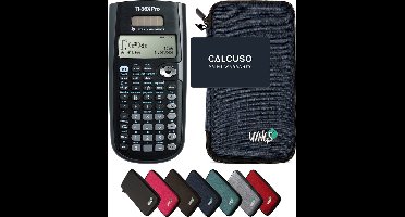 TI-36X Pro MultiView incl. WYNGS Beschermhoes Blauw - Wetenschappelijke Rekenmachine - Basis Pakket