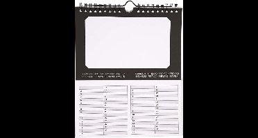 Internationale verjaardagskalender, afm 19x23 cm, 180 gr, 5 stuk/ 1 doos