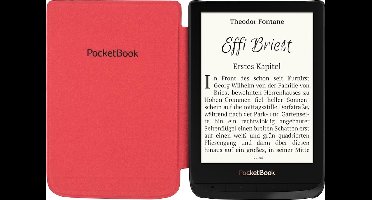 PocketBook Shell Cover hoesje voor Basic Lux 4 - Rood