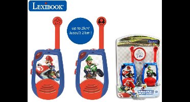Mario Kart Digitale walkie-talkies tot 2km/1,3 miles met Morse Lichtfunctie