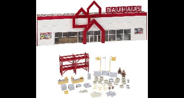 Faller 130889 H0 Bouwmarkt, Reliefmodel systeembouw