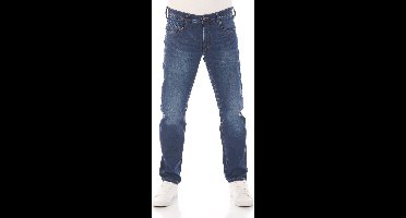Mustang Heren Jeans Broeken Real X Oregon tapered Fit Blauw Volwassenen Denim Jeansbroek