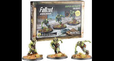 Fallout: Wasteland Warfare – Super Mutants: Suiciders - Uitbreiding - Modiphius Entertainment - Ongeschilderd