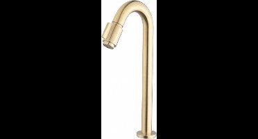 Sanifun fonteinkraan Ezra XL Geborsteld Messing