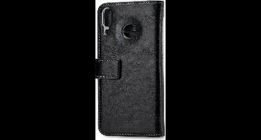Mobilize Telefoonhoesje geschikt voor ASUS ZenFone 5Z Hoesje | Mobilize Elite Gelly Bookcase Portemonnee | Pasjeshouder voor 3 Pasjes | Telefoonhoesje voor Pinpas / OV Kaart / Rijbewijs - Zwart