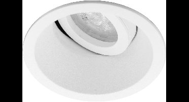 Premium Inbouwspot Erroll Wit Verdiepte ronde spot Koel Wit (4000K) Met Philips LED