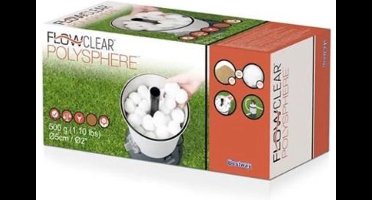 Bestway - Flowclear - Polysphere balletjes voor in zandfilterpomp