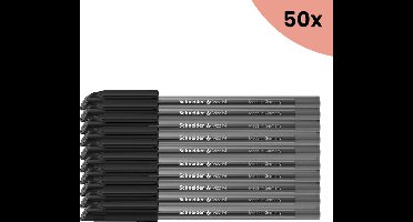 50x Balpen Schneider Vizz M zwart