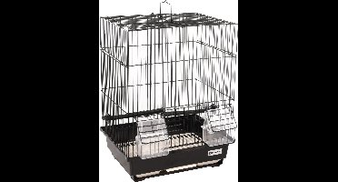 Vogelkooi Dolak Zwart - Zwart - 29.5 x 22 x 38 cm