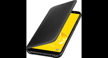 Samsung Flip Wallet - Samsung J6 - Zwart