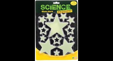 Glow in the Dark Sterren 13-delig - Glow in the Dark Stickers - Glow in the Dark Planeten - Glow in the Dark Maan