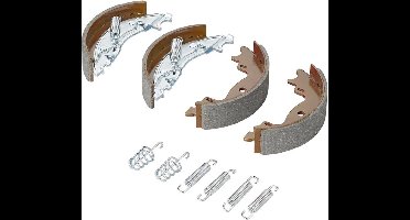 ProPlus Remschoenenset - 160 x 35 mm - Geschikt voor Knott remtrommels voor 1989 - E-gekeurd