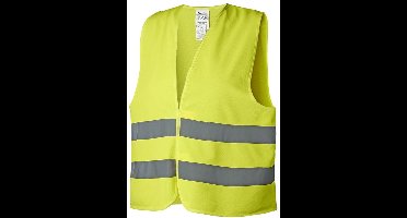 ProPlus Reflecterend veiligheidsvest - geel - one size - klittenbandsluiting