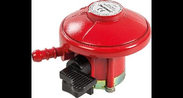 Silverline Gasdrukregelaar - 27 mm klemventiel - 37 mbar - Voor kamperen en barbecues